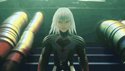 Video Game Character With Heart On Chest GIF