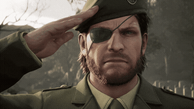 Video Game Character With Hood And Blue Helmet GIF