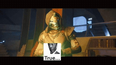 Video Game Character With Man Saying True GIF
