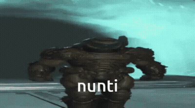 Video Game Character With Nunti GIF