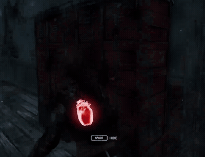 Video Game Character With Red Heart On Finger GIF