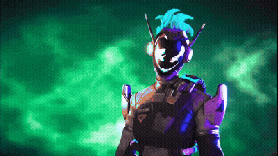 Video Game Character With Triangle Chest GIF