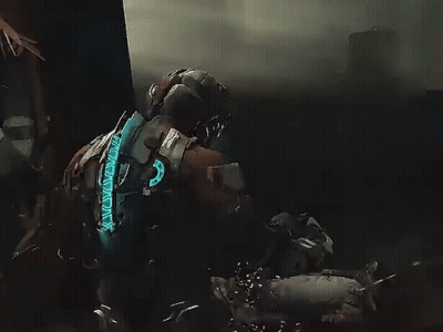 Video Game Character With X On Back GIF