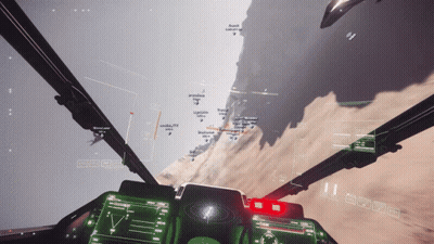 Video Game Cliff And Mountain GIF