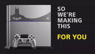 Video Game Controller Next To PlayStation 4 GIF