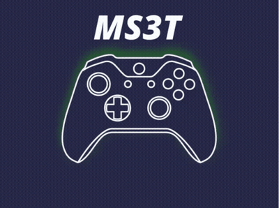 Video Game Controller With MS3T GIF