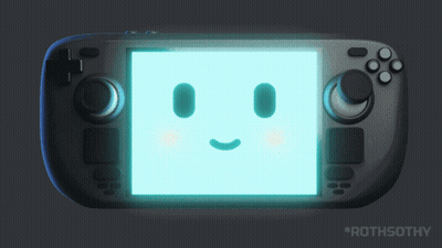 Video Game Controller With Smiley Face GIF