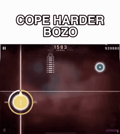 Video Game Cope Harder Bozo GIF