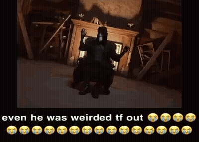 Video Game Even He Was Weirded TF Out GIF