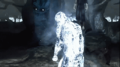 Video Game Ghostly Figure With Zuny GIF