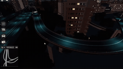 Video Game Highway At Night 1315622 GIF