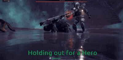 Video Game Holding Out For A Hero GIF