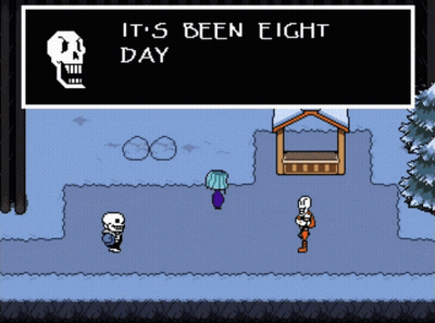 Video Game It's Been Eight Days GIF