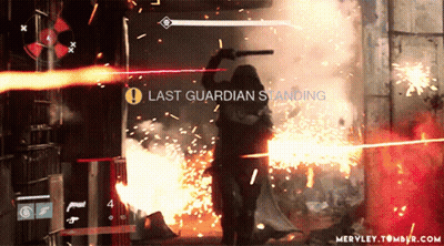 Video Game Last Guardian Standing GIF