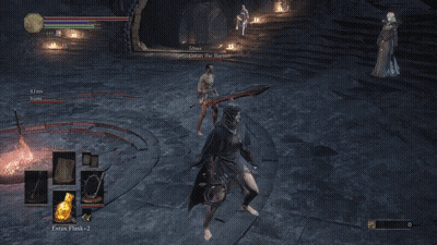 Video Game Man Holding Sword And Shield GIF