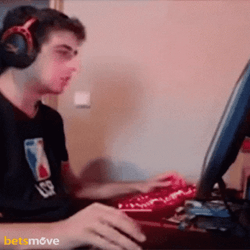 Video Game Man In Rage GIF