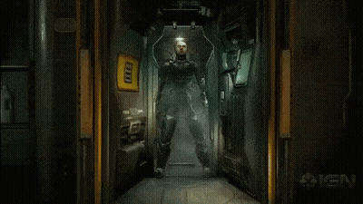 Video Game Man With Sign Saying II GIF