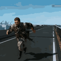 Video Game Metal Gear Solid Running