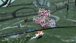 Video Game Okami Amaterasu Sun Goddess Adventure GIF