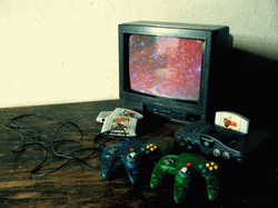 Video Game On The Old Times GIF