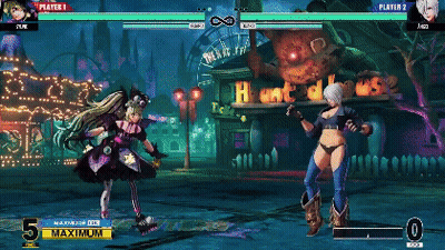 Video Game Player 1 And Player 2 Fighting GIF
