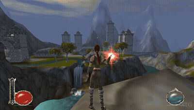 Video Game Press X To Load And Start To Main Menu GIF