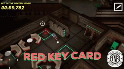 Video Game Red Key Card GIF