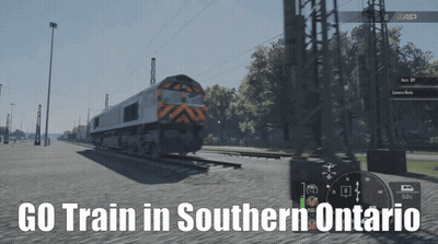 Video Game Saying Go Train In Southern Ontario GIF