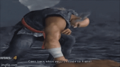 Video Game Saying Heihachi Wins GIF