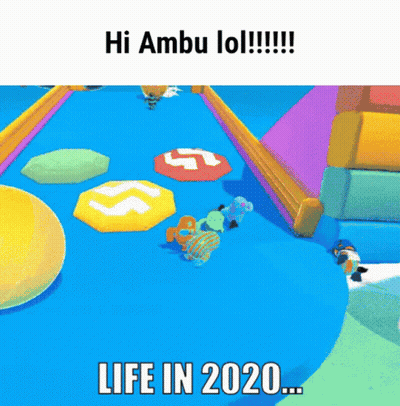 Video Game Saying Hi Ambu Lol Life 2020 GIF