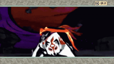 Video Game Saying Holy Cow This Sister's Stacked In Front Of Wolf GIF