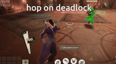 Video Game Saying Hop On Deadlock GIF