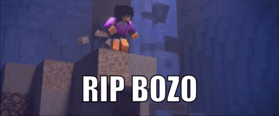 Video Game Saying Rip Bozo GIF