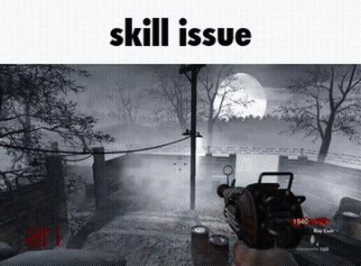 Video Game Saying Skill Issue GIF