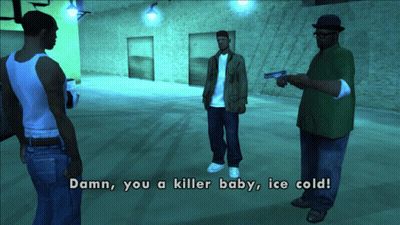 Video Game Scene Damn You A Killer Baby Ice Cold GIF