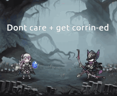 Video Game Scene Dont Care Get Corrin-Ed GIF
