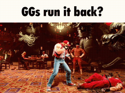 Video Game Scene GGs Run It Back GIF