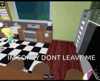 Video Game Scene I'm Sorry Don't Leave Me GIF