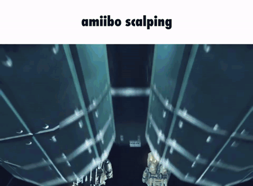 Video Game Scene Saying Amiibo Scalping GIF
