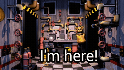 Video Game Scene Saying I'm Here GIF