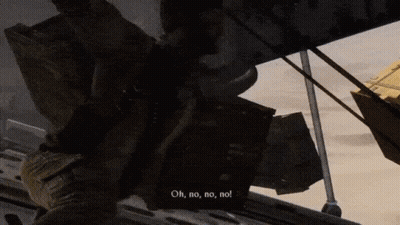 Video Game Scene Saying Oh No No No GIF