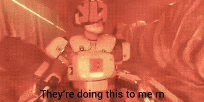 Video Game Scene Saying They're Doing This To Me Rn GIF