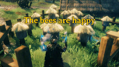 Video Game Scene The Bees Are Happy GIF