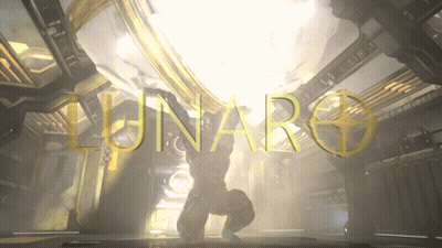 Video Game Scene With Lunar Text GIF