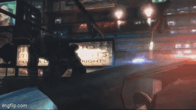 Video Game Scene With Right Sign GIF