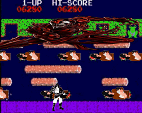 Video Game Score 06250 And 1 Up GIF