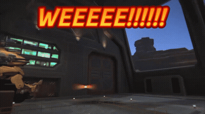 Video Game Screen Saying Weeeee GIF