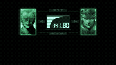 Video Game Screen With PTT And Memory Display GIF