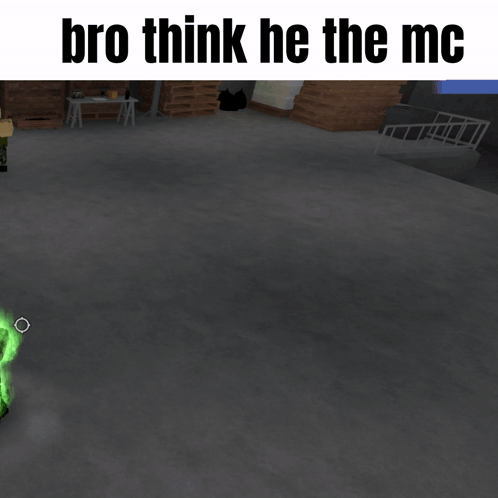 Video Game Screenshot Bro Think He The MC GIF