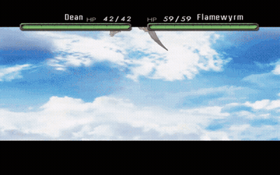 Video Game Screenshot Dean HP 42/42 And 59/59 GIF